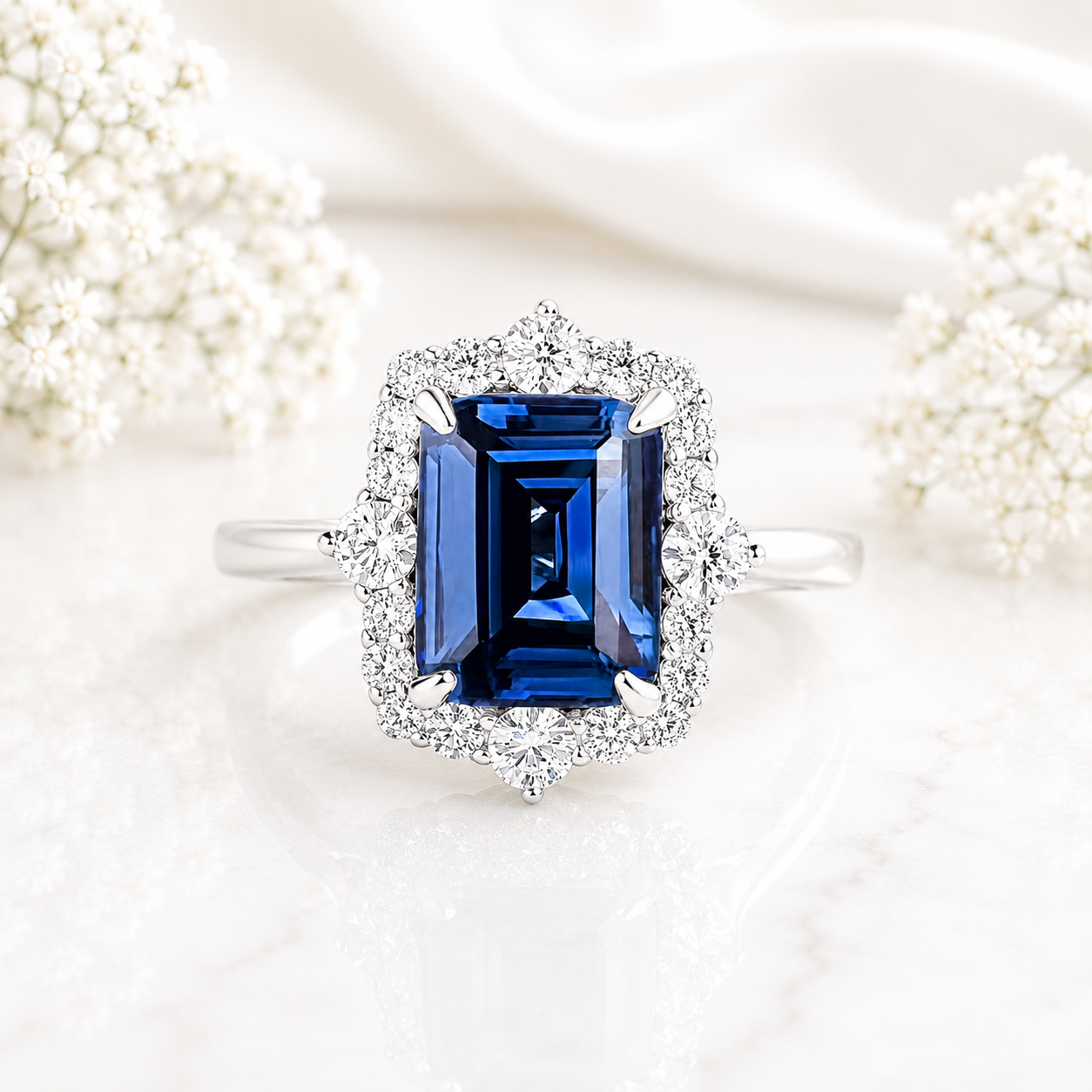 Midnight Crown Ring