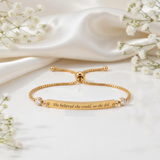 Forever Yours Birthstone Bracelet