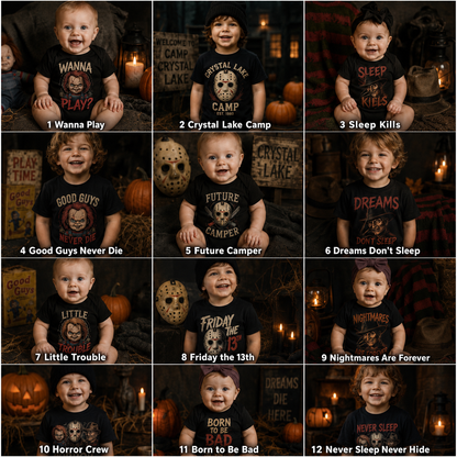 Custom Fall & Halloween Kids Tees