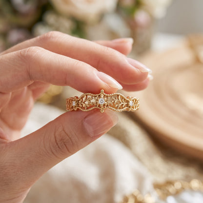 Gilded Garden Ring
