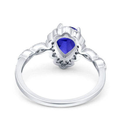 Tears of Joy Pear Ring