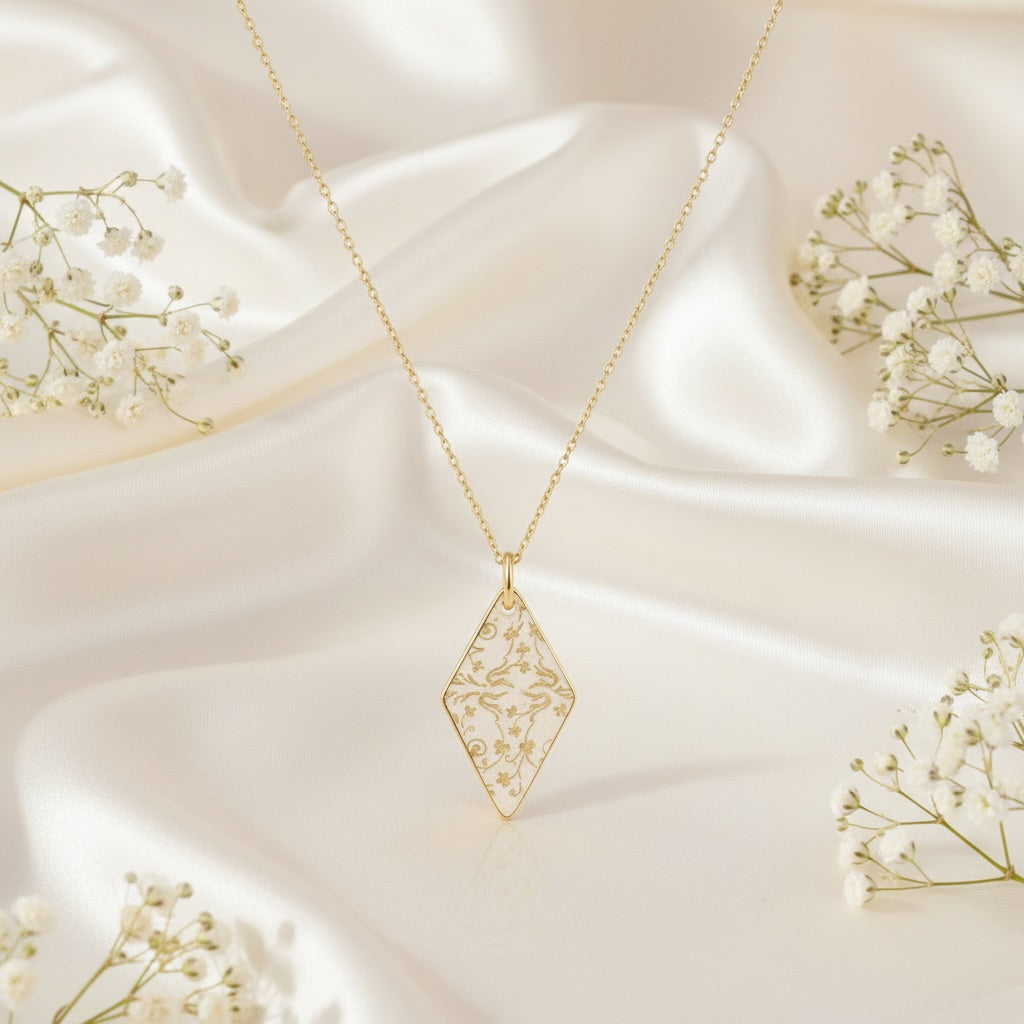 Golden Whisper Pendant