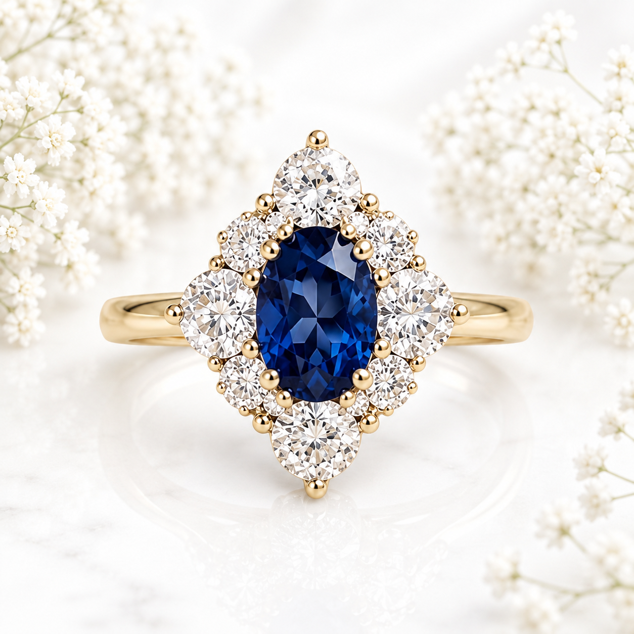 Sapphire Devotion Ring