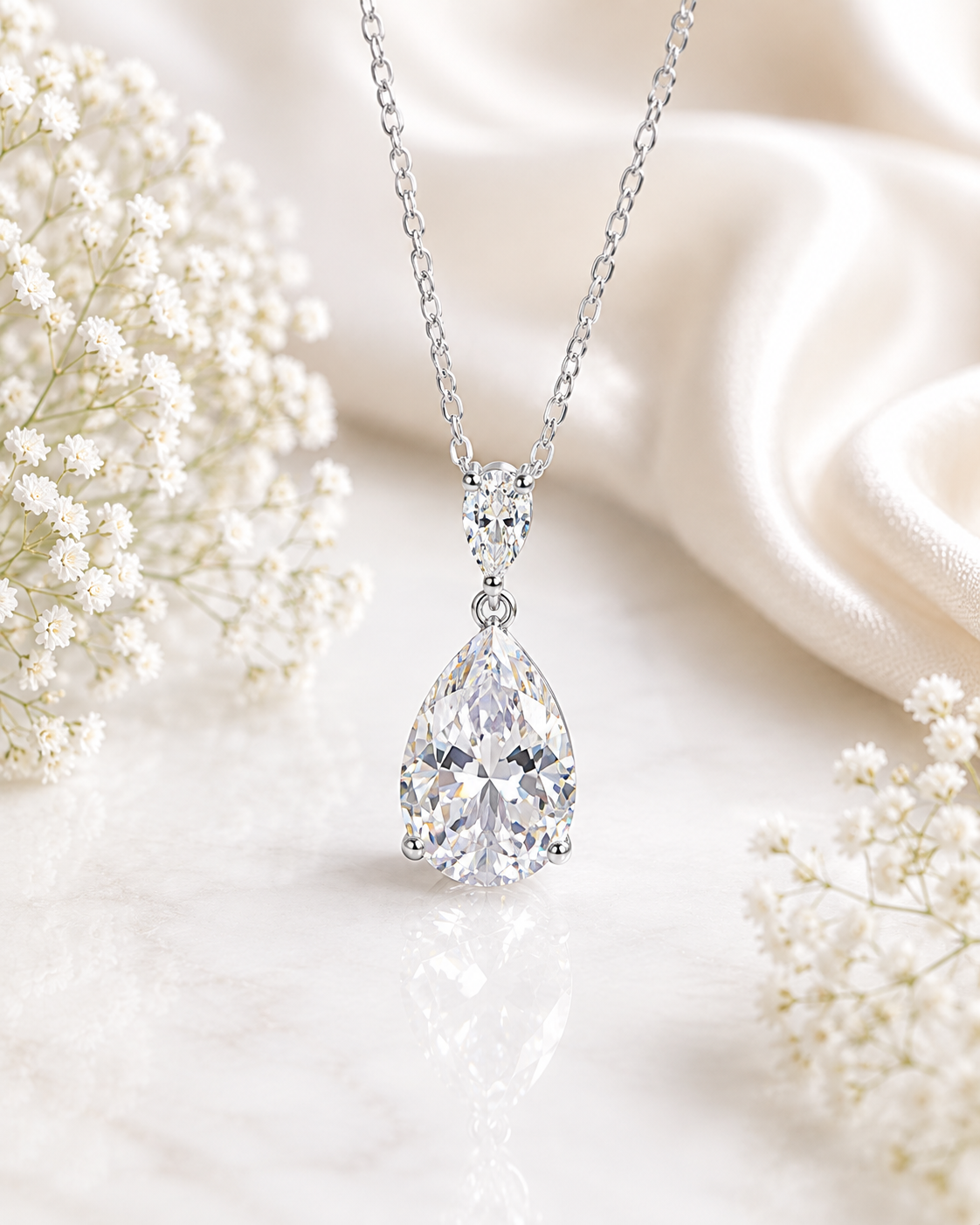 Everlasting Drop Necklace