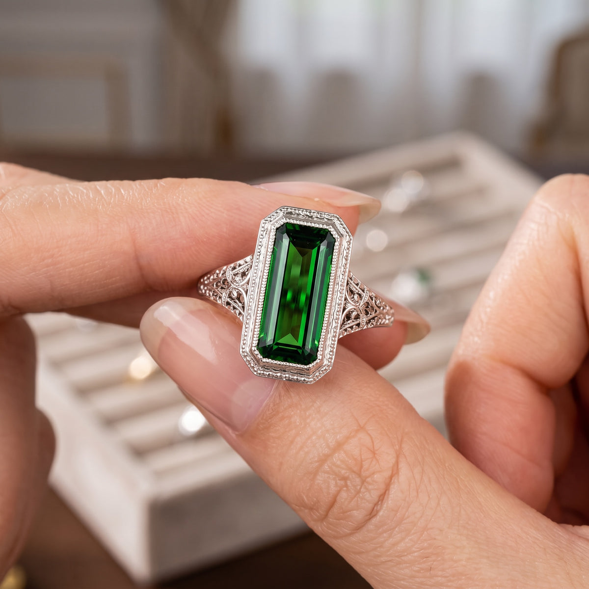 Evergreen Estate Ring