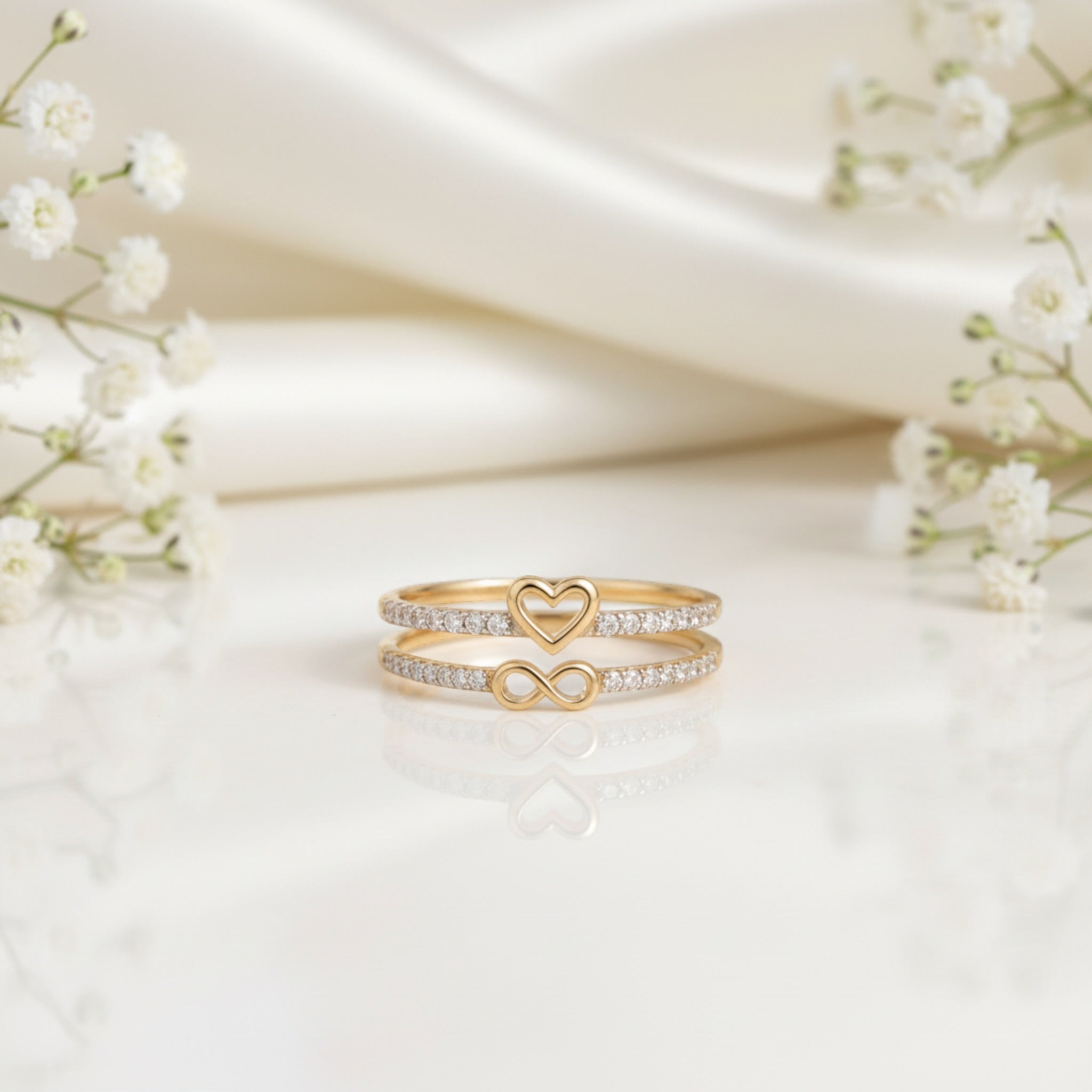 Forever Linked Ring Set