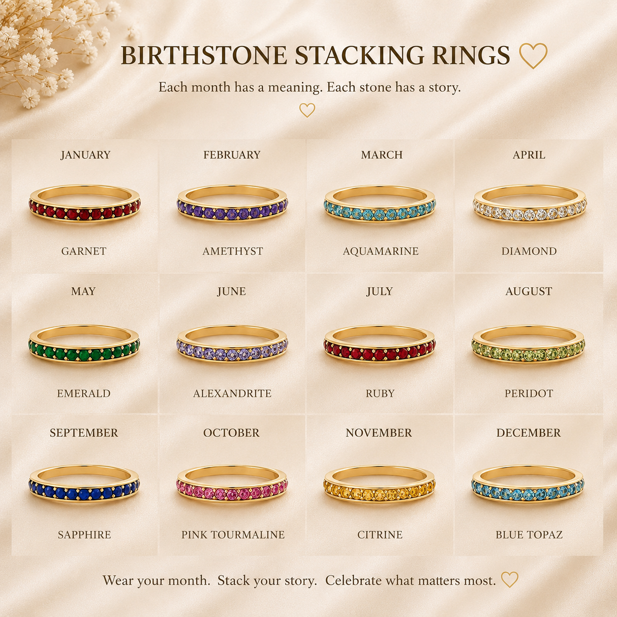 The Story Stack Ring Set