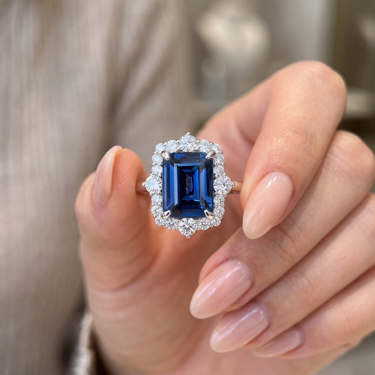 Midnight Crown Ring