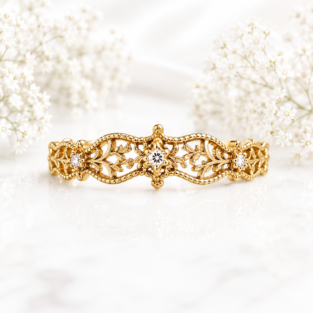 Gilded Garden Ring