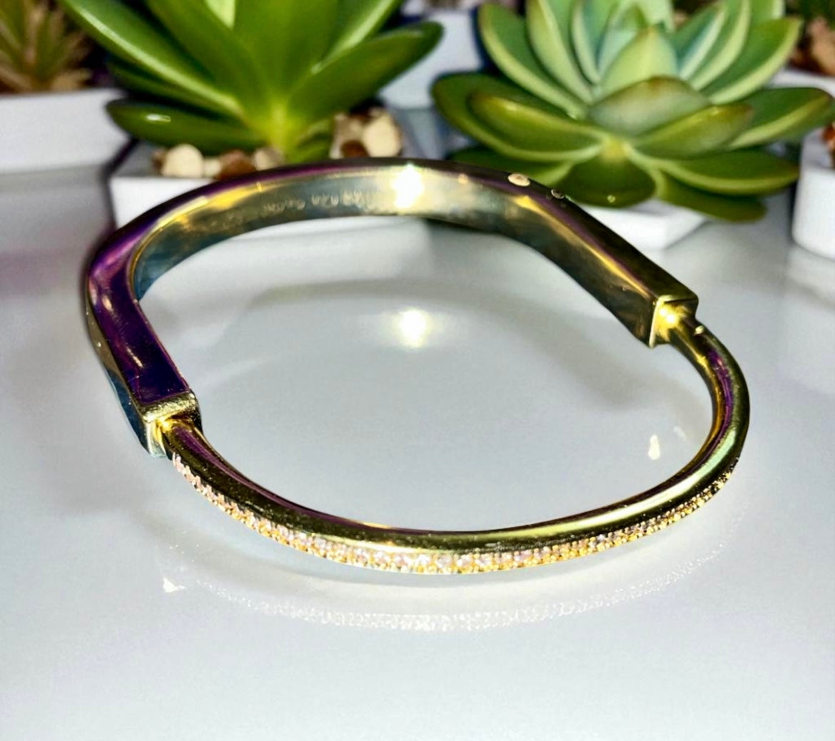 Golden Ridge Cuff Bracelet