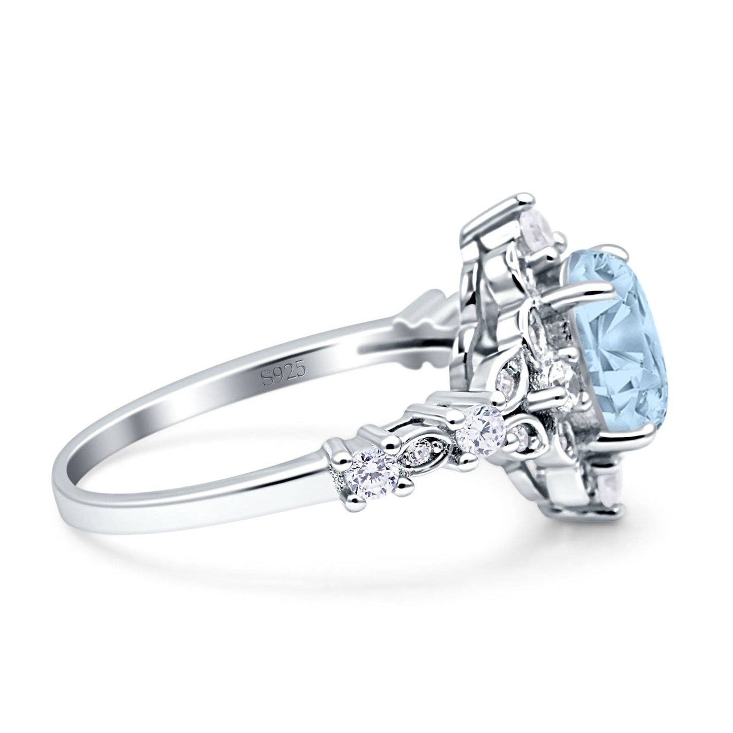 Something Blue Aquamarine Ring