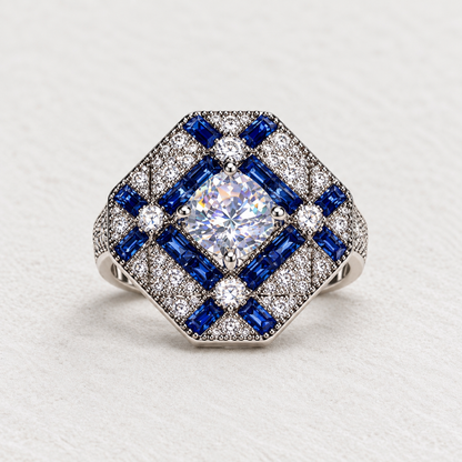 Blue Duchess Ring