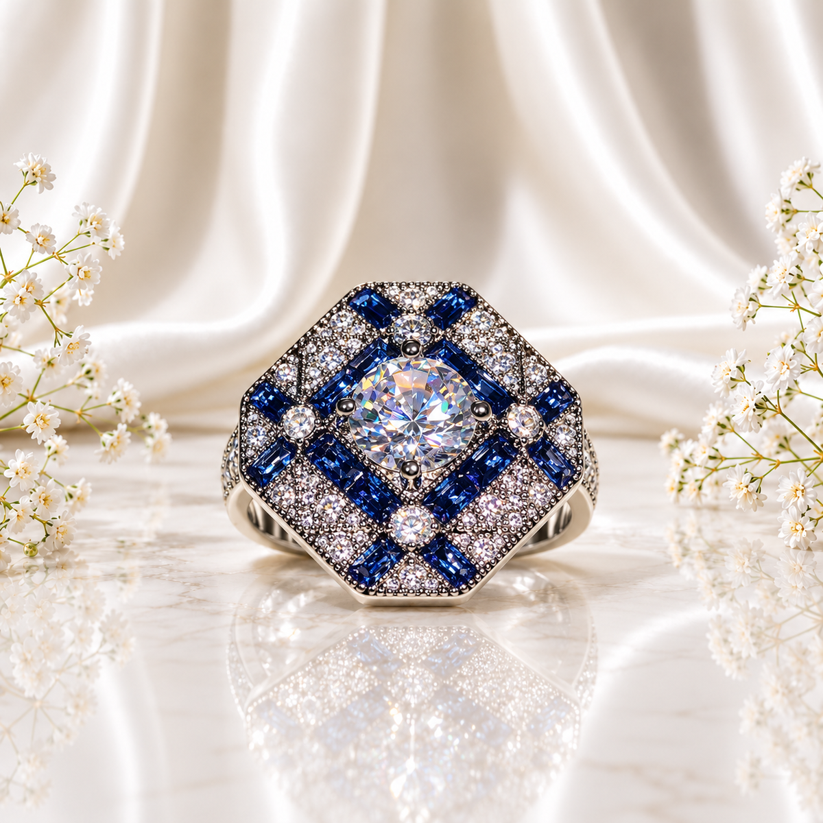 Blue Duchess Ring