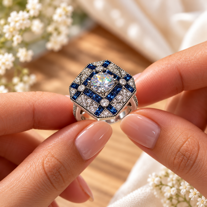 Blue Duchess Ring