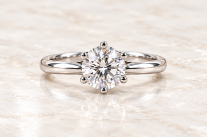 Forever Light Solitaire Ring
