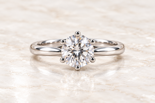 Forever Light Solitaire Ring