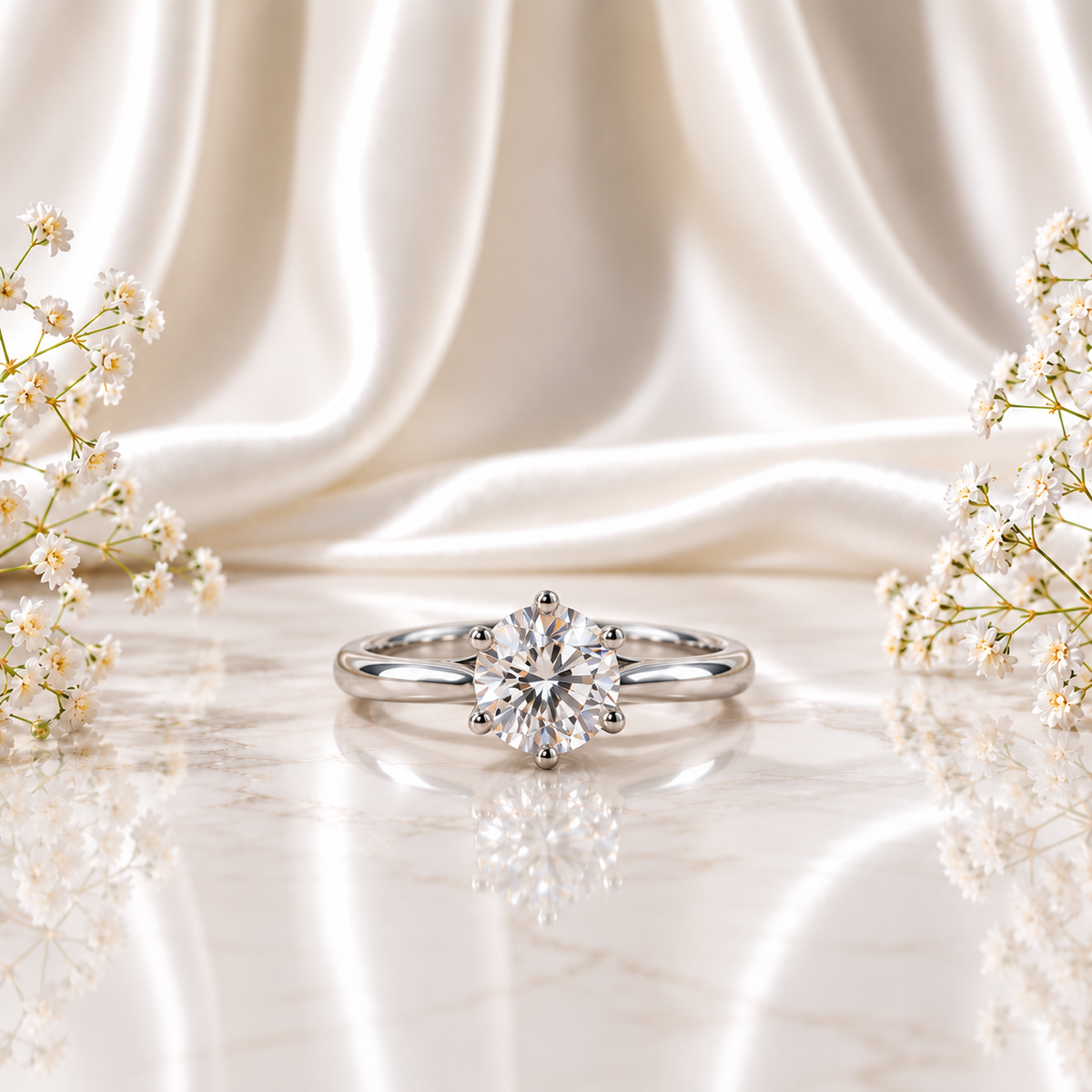 Forever Light Solitaire Ring