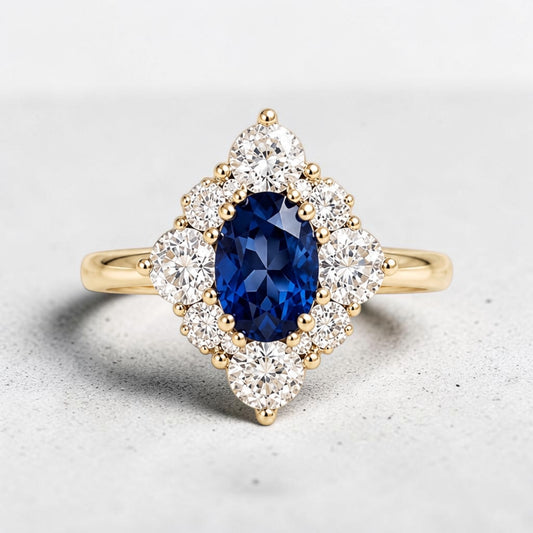 Sapphire Devotion Ring