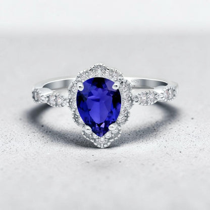 Tears of Joy Pear Ring