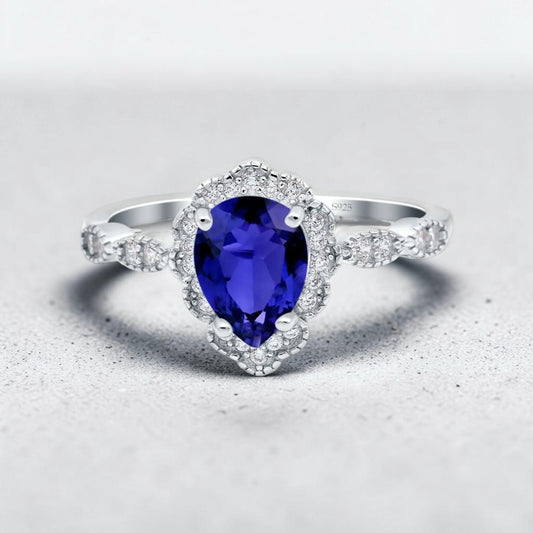 Tears of Joy Pear Ring