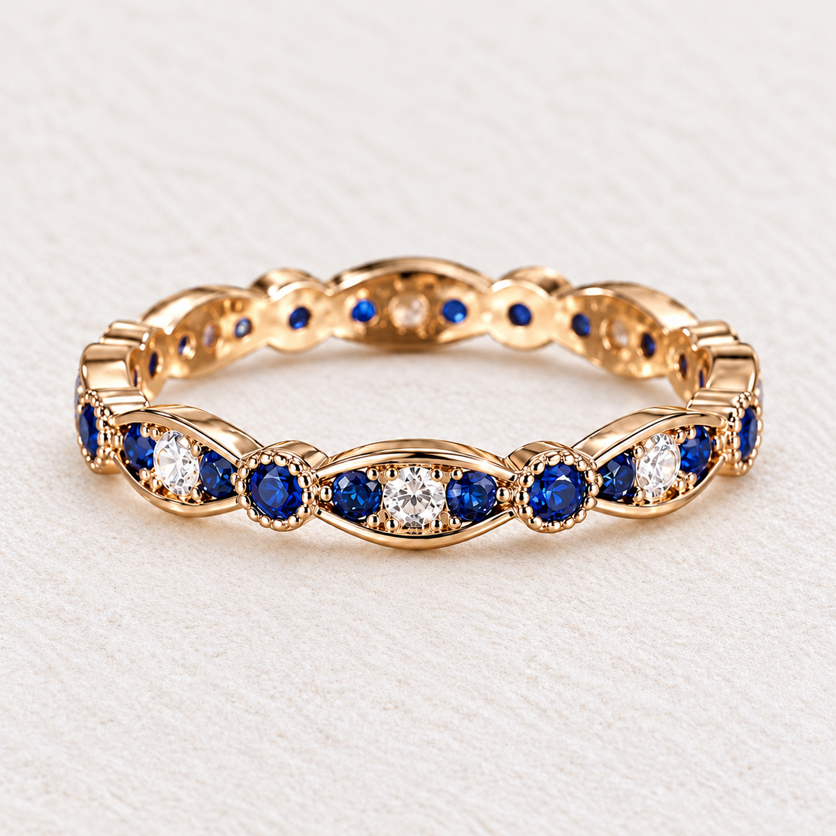 Twilight Hollow Blue Stacking Band