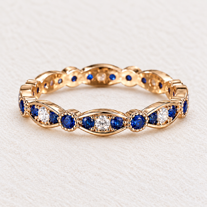 Twilight Hollow Blue Stacking Band